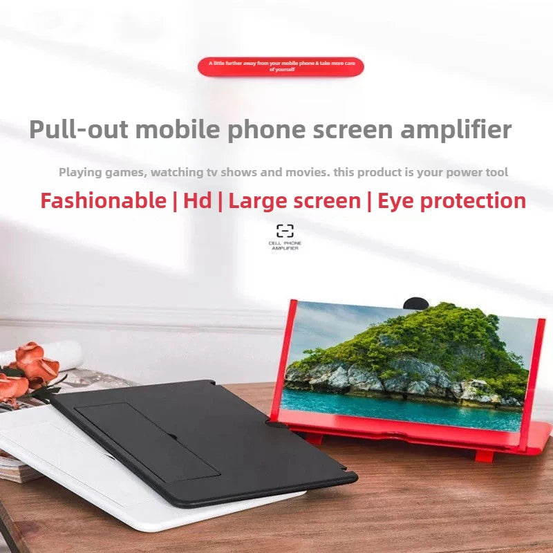 HD Video Magnifier Mobile Phone Screen Amplifier