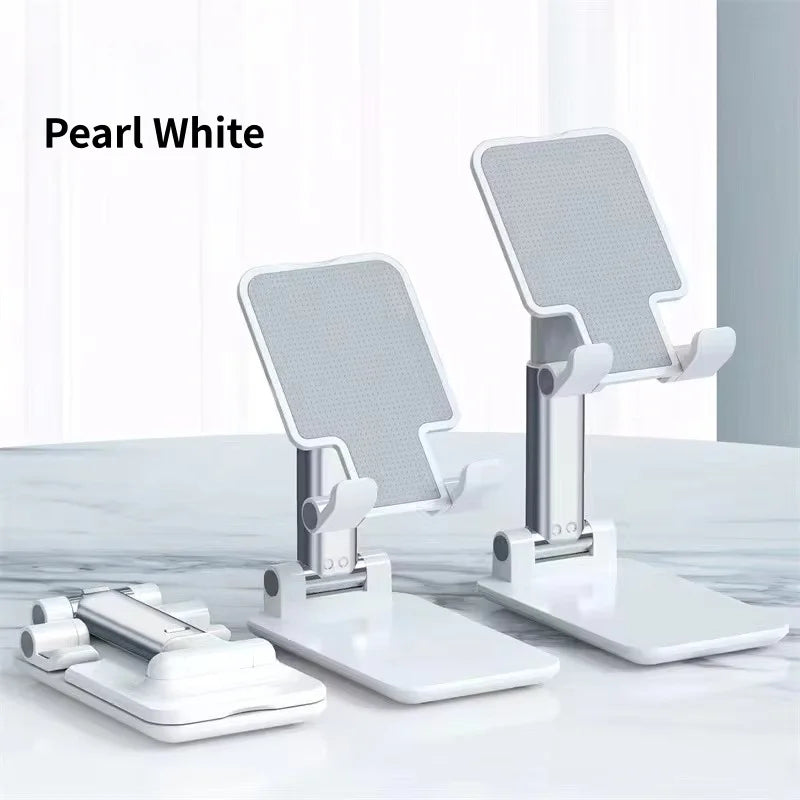 Foldable Phone Stand Black White ABS Plastic