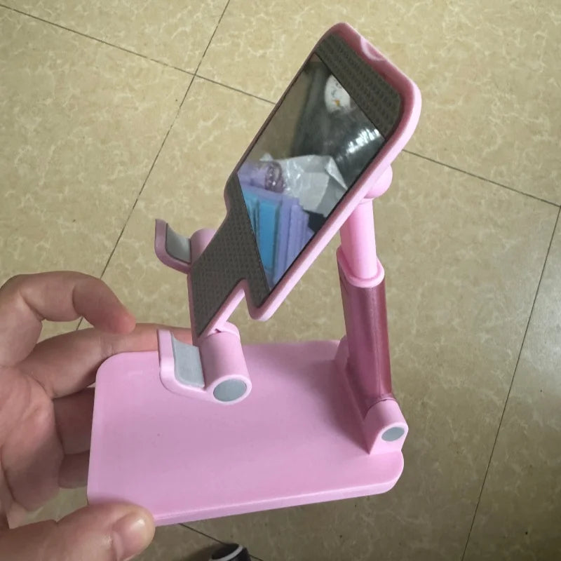 Foldable Phone Stand Black White ABS Plastic