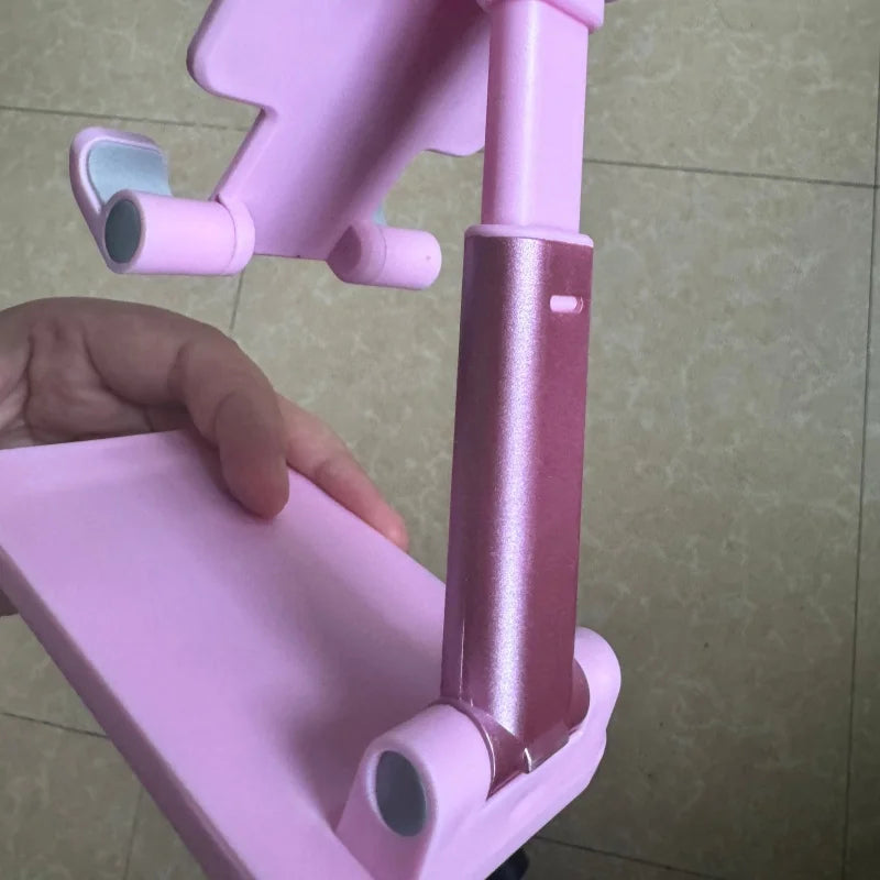Foldable Phone Stand Black White ABS Plastic